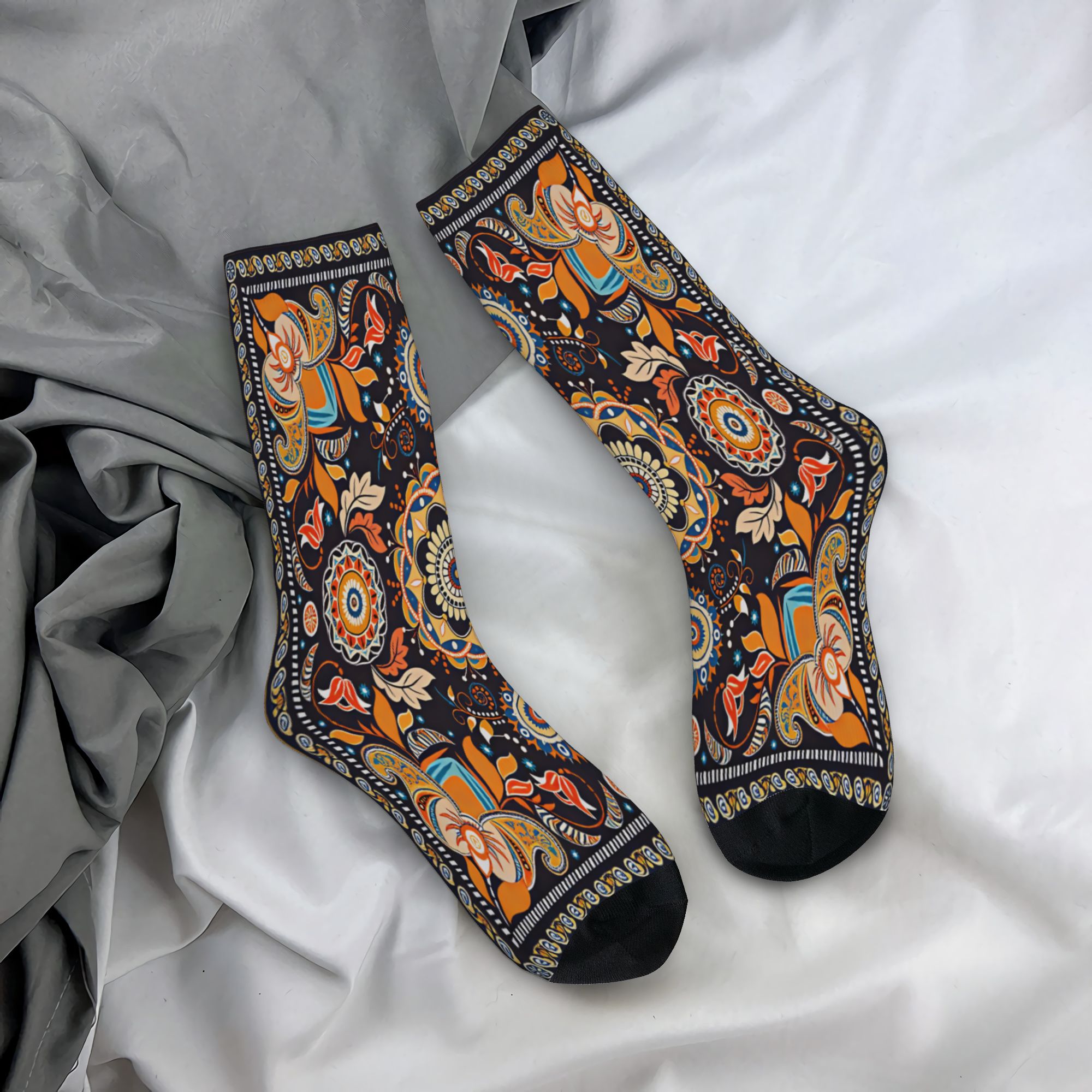 Good Floral & Wedding Decor Supply - Chaussettes unisexes pour hommes, motif Mandala