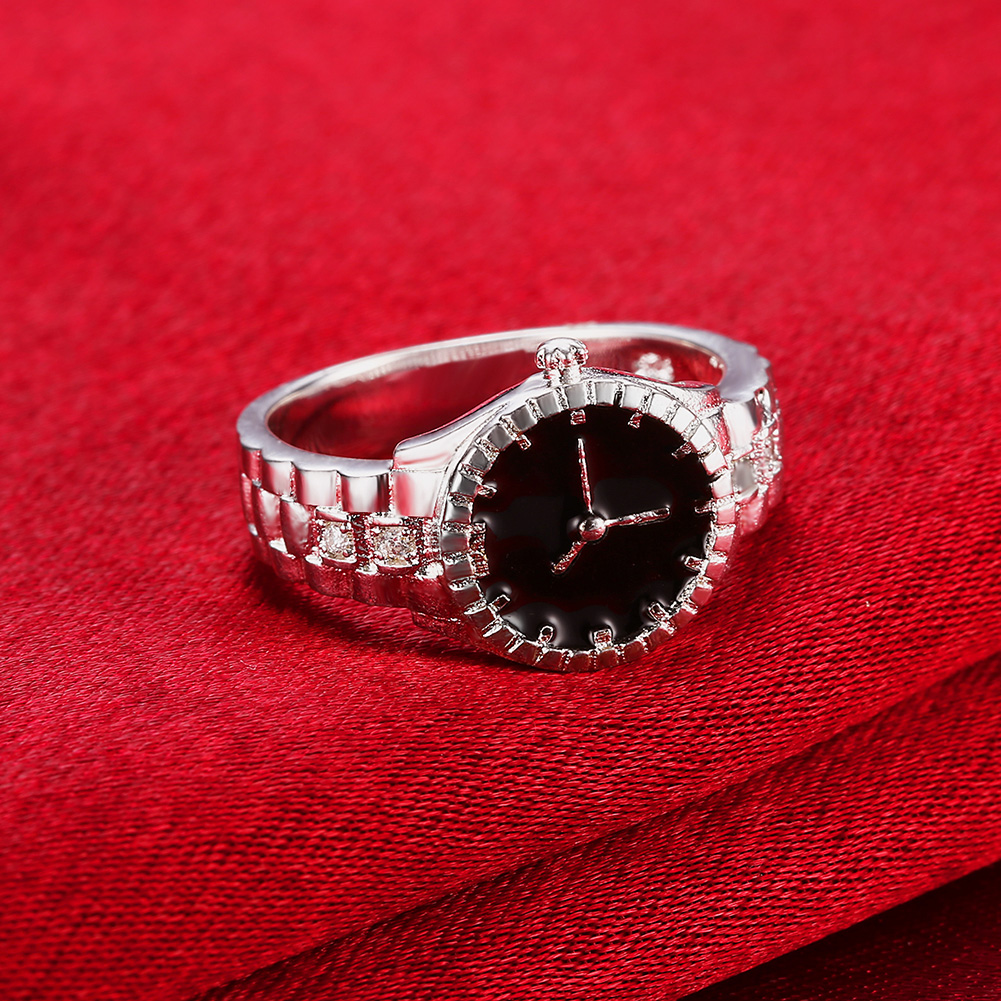 Wedding Job - Montre-bracelet en argent Sterling 925, bagues
