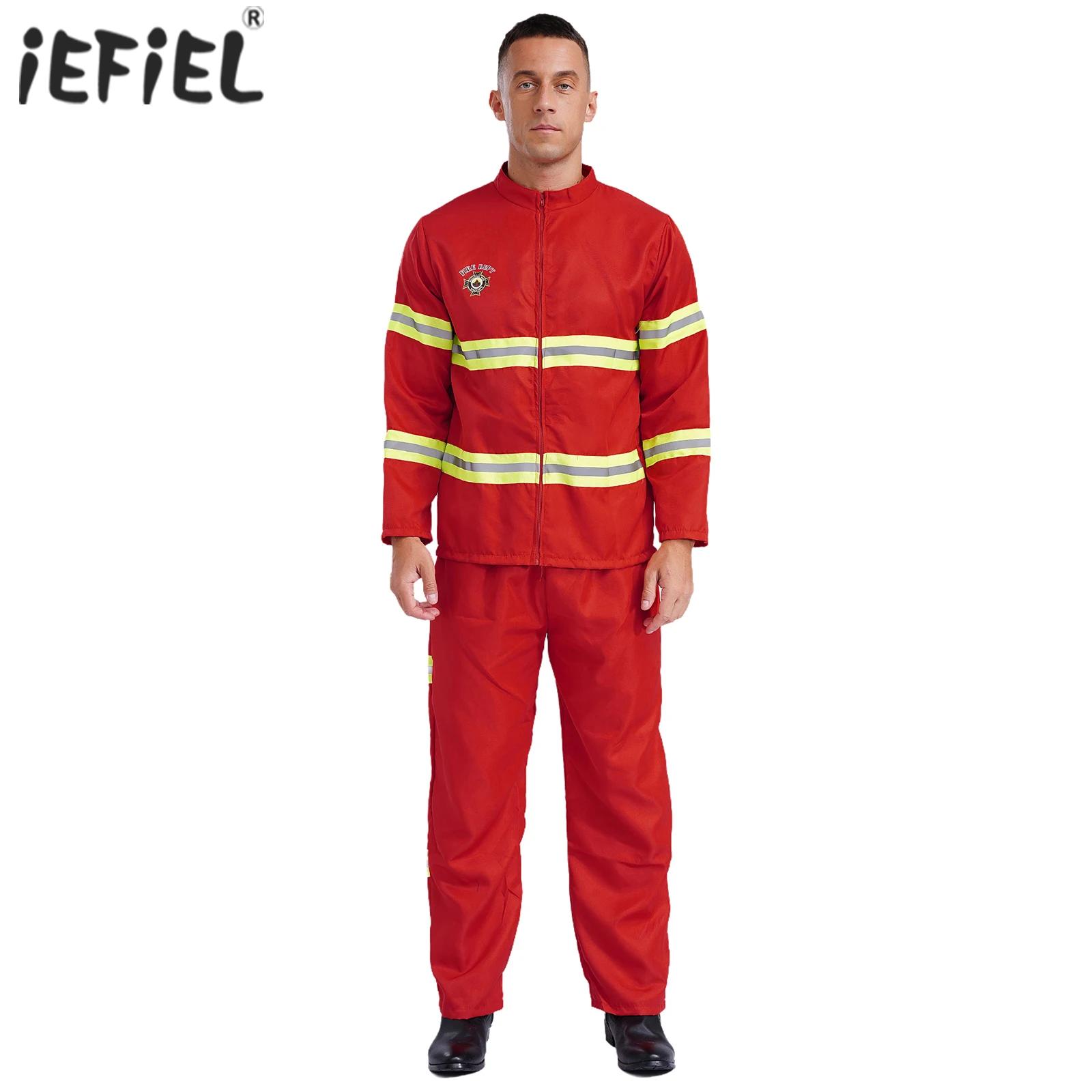 Wedding Job - Costume de Pompier Cosplay pour Adultes,