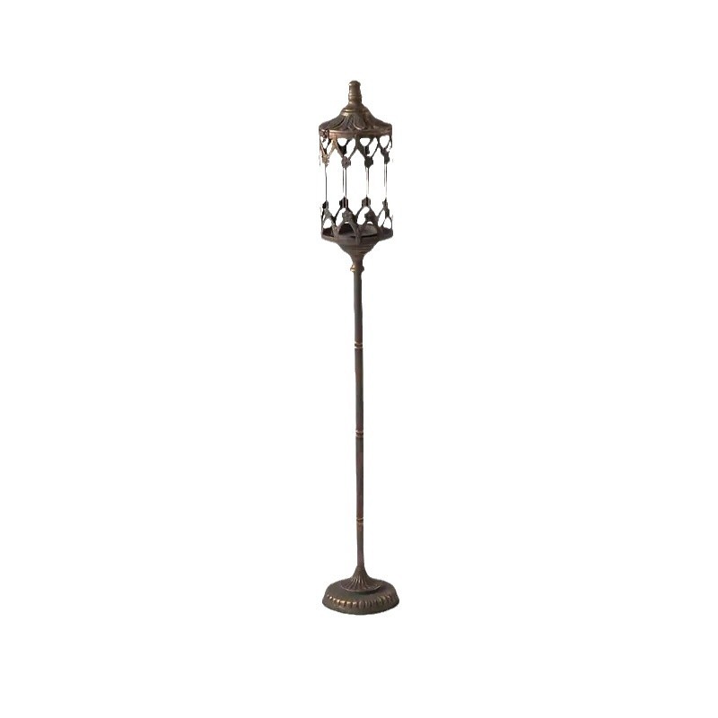 Wedding Tap - 2 bougeoirs sur pied en fer