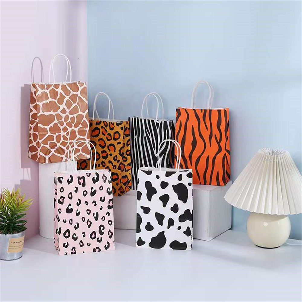 Wedding Zoo - Sacs en papier pour cadeaux d'anniversaire,
