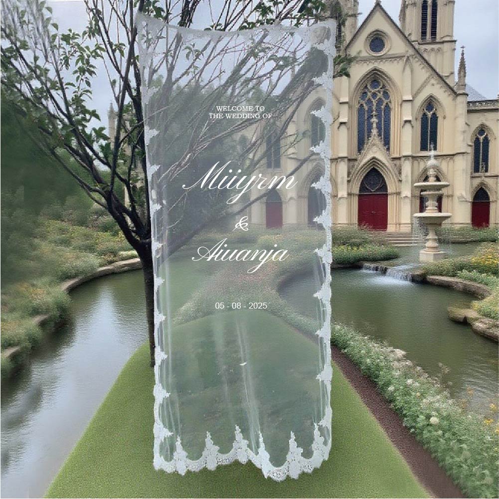 Champagne Tower Set - Panneau de mariage transparent romantique en