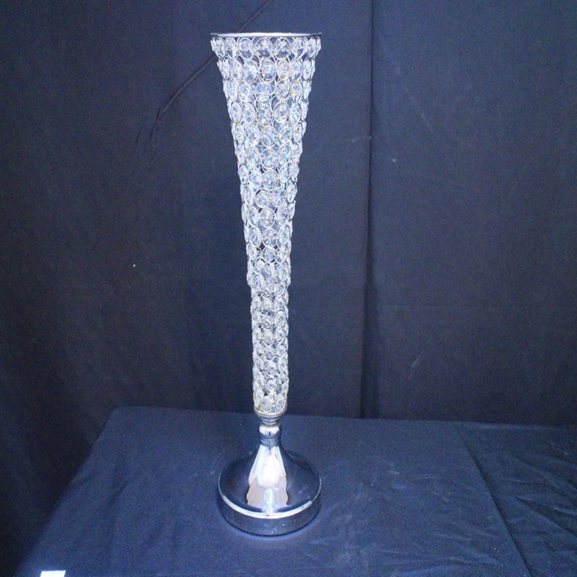 Centerpiece Vase Tall - Vase en cristal pour décoration de