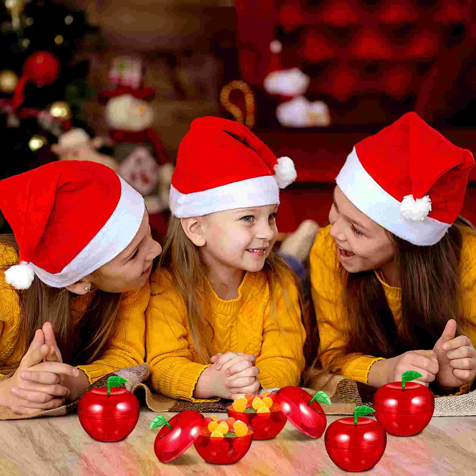 Boîtes à bonbons pomme de Noël - Wedding Favor Box avis et prix