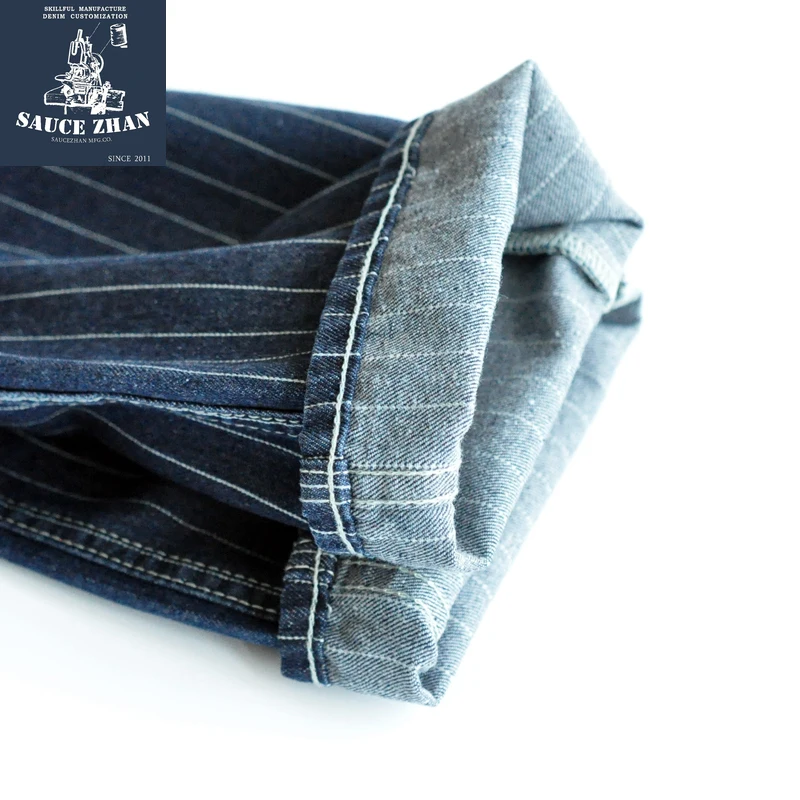 Saucezhan – Jean rayé vintage  - Wedding Job avis et prix