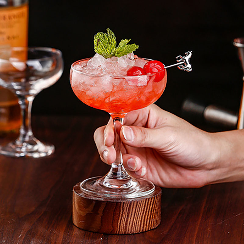 Coupe à cocktail en verre de c - Champagne Tower Set avis et prix
