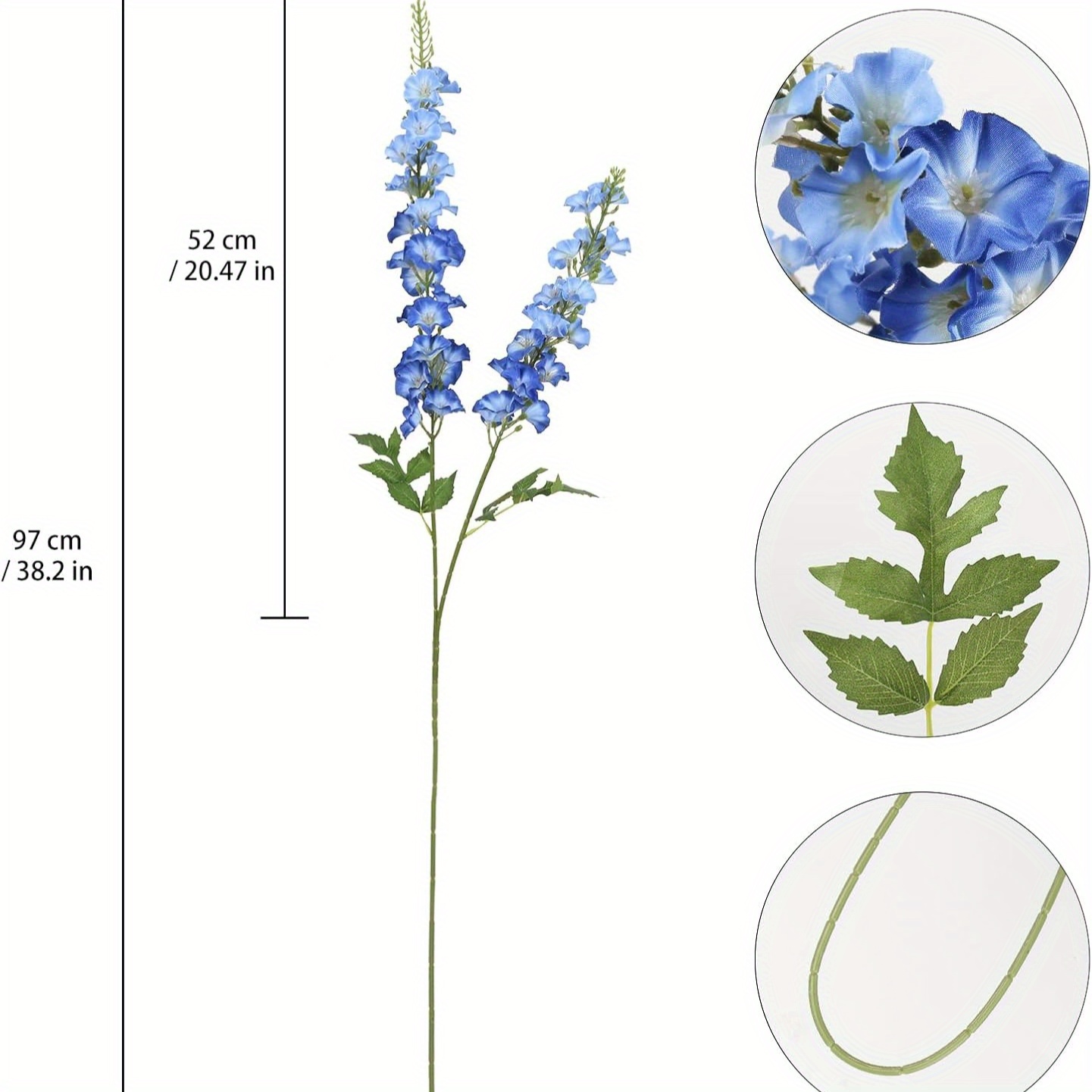 Lot de 6 fleurs artificielles  - Centerpiece Vase Tall avis et prix
