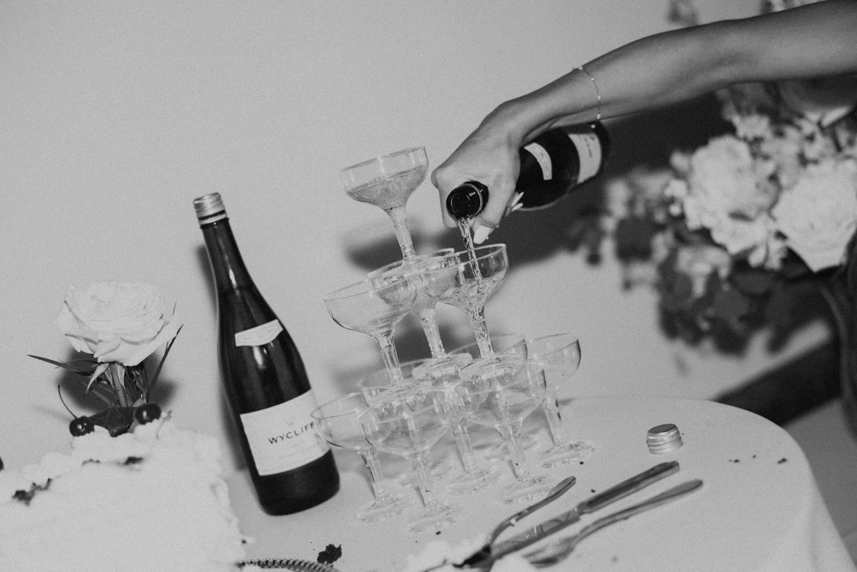 Tour à champagne en plastique  - Champagne Tower Set avis et prix
