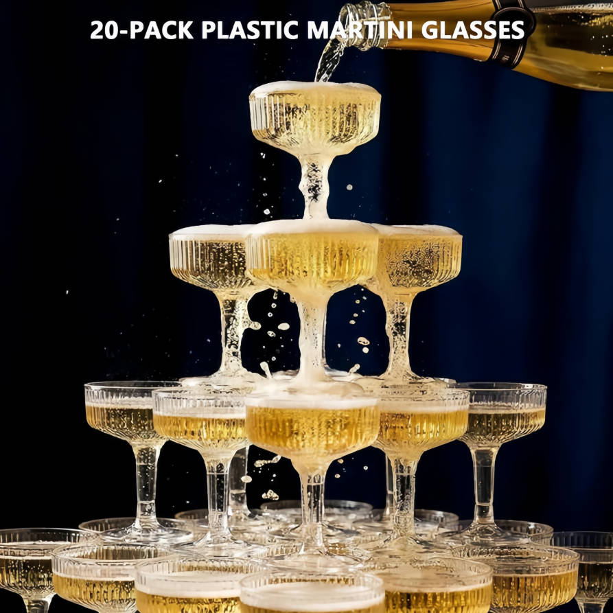 Tour à champagne en plastique  - Champagne Tower Set avis et prix