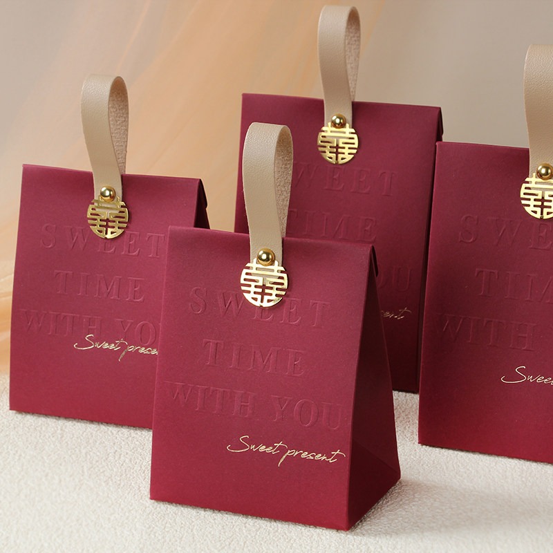 Boîte-cadeau rouge vin de qual - Wedding Supply Wholesale avis et prix