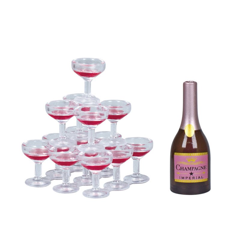 Miniature de Verre à Vin Gasha - Champagne Tower Set avis et prix