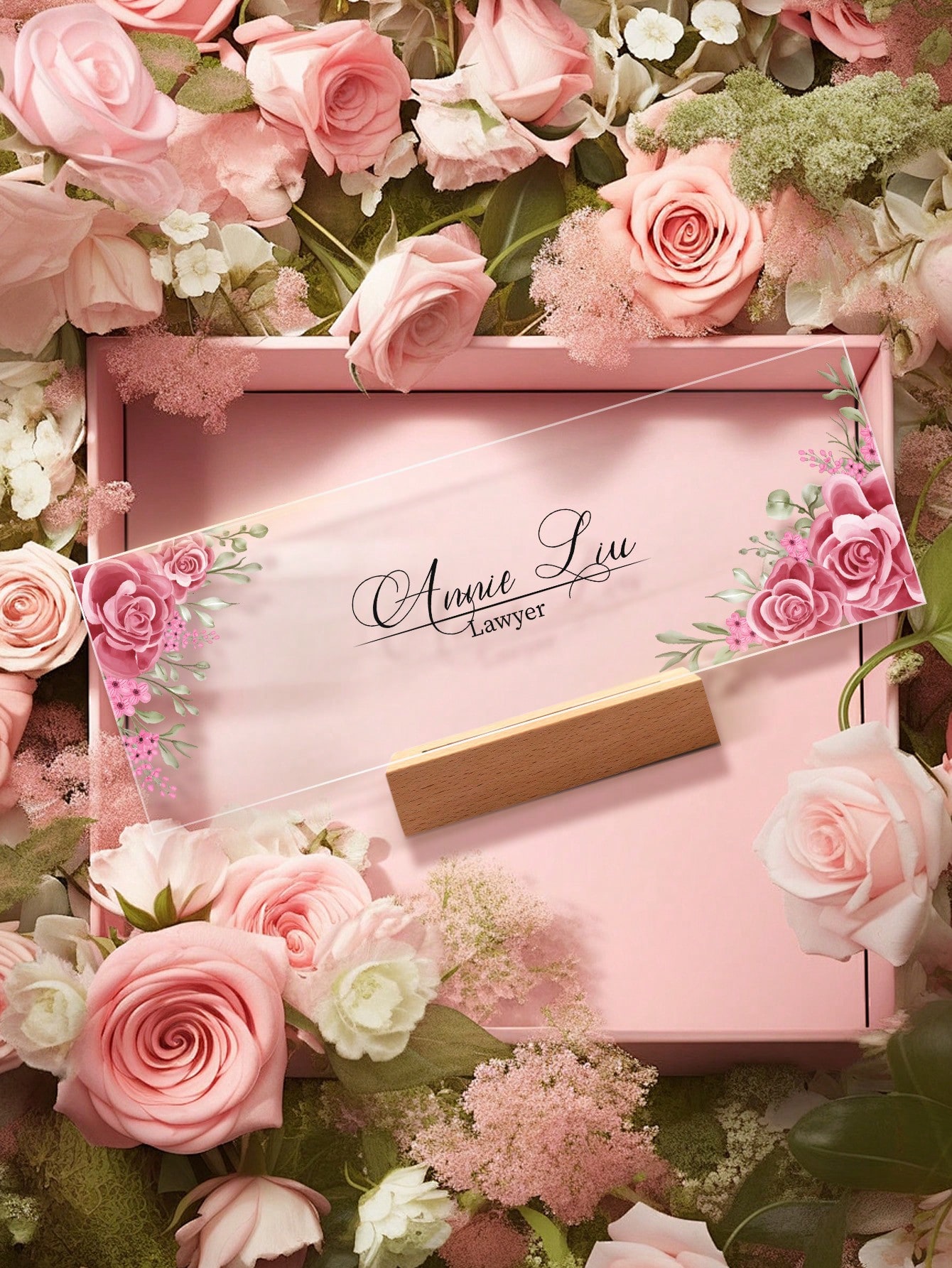 Plaque de nom de bureau person - Wedding Job avis et prix