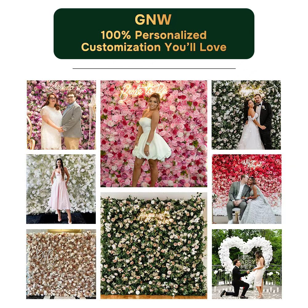 Mur blanc et vert personnalisé - Wedding Supply Wholesale avis et prix